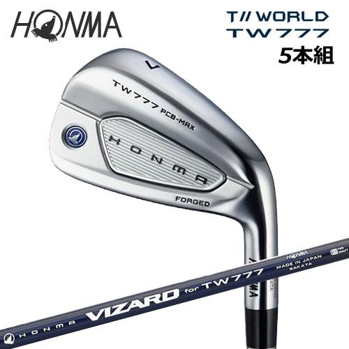 【11/28発売予定|先行予約】本間ゴルフ T//WORLD TW777 PCB MAX IRON ツアーワールド アイアン 5本セット(#6-10) メンズ 右用 VIZARD for TW777 カーボンシャフト HONMA ゴルフクラブ 日本正規品 HONMA GOLF（本間ゴルフ） ホンマゴルフ T//WORLD TW777 PCB MAX IRON