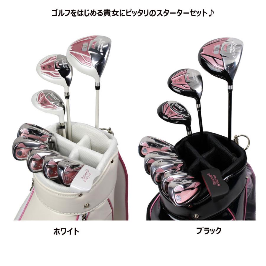 ルーズベルト テディベア ゴルフ RTB-K16 レディース クラブセット 9本組 (1W,4W,UT,I7-I9,PW,SW,PT) キャディバッグ付ヘッドカバー付｜golkin｜02