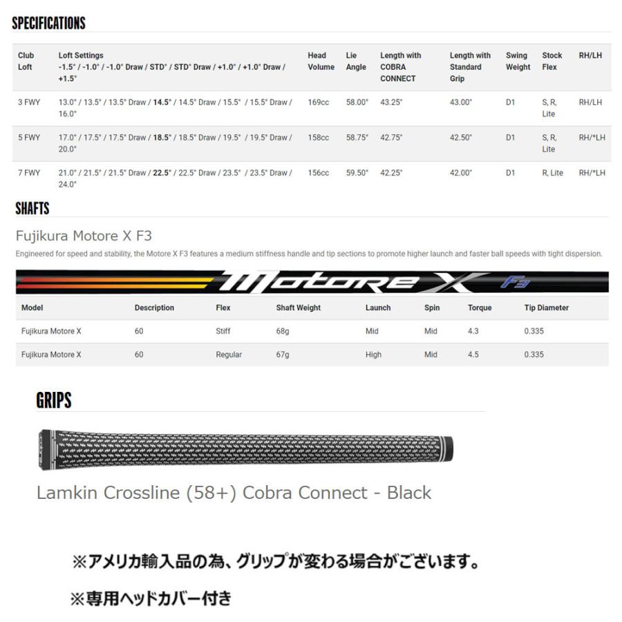 COBRA（ゴルフ） 【USモデル】 コブラ cobra キング ラッド