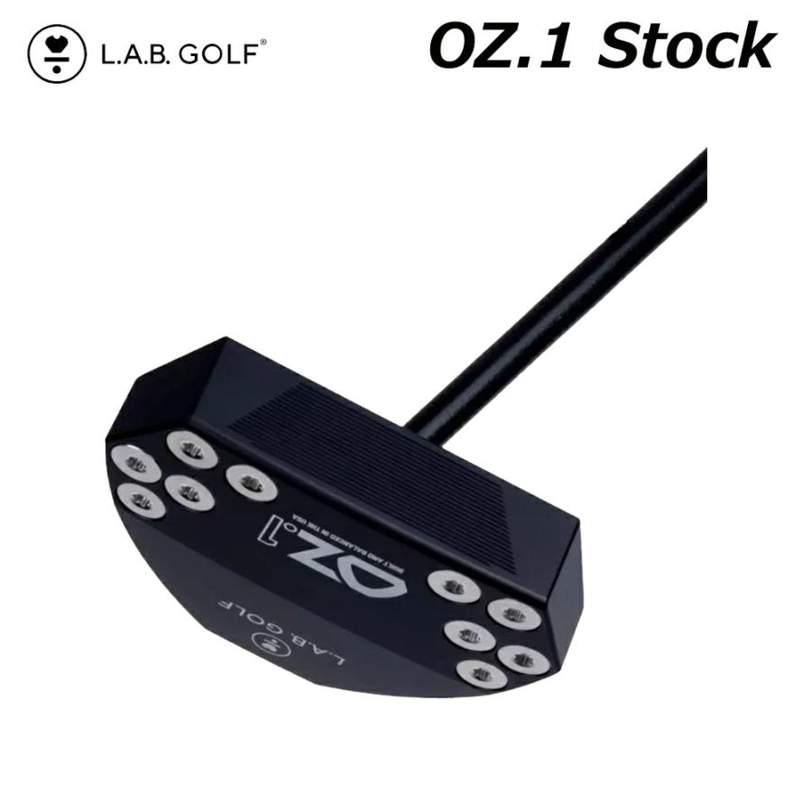 US輸入品 LAB GOLF ラブゴルフ OZ.1 STOCK パター ブラックプレミアムスチールシャフト右用の画像