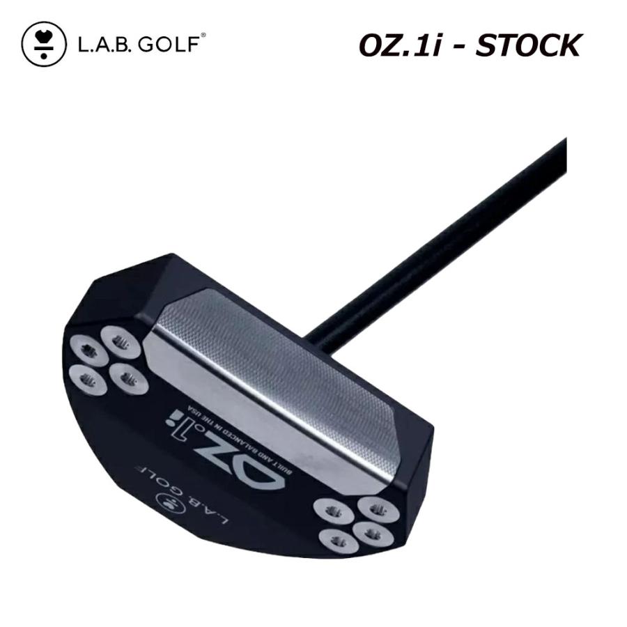 US輸入品 LAB GOLF ラブゴルフ OZ.1i  STOCK パター ブラックプレミアムスチールシャフト右用の画像