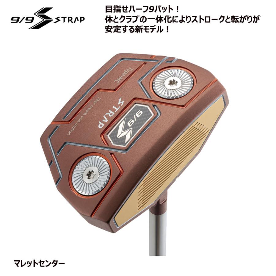 キャスコ(Kasco) ゴルフクラブ パター 9/9 STRAP PUTTER kasco（キャスコ） ゴルフ 9/9 STRAP パター メンズ ゴルフ クラブ (長