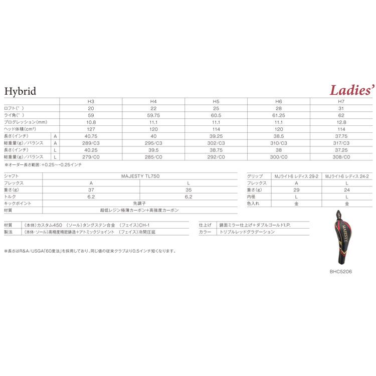 MAJESTY（マジェスティ ゴルフ）MAJESTY PRESTIGIO XII 【レディース