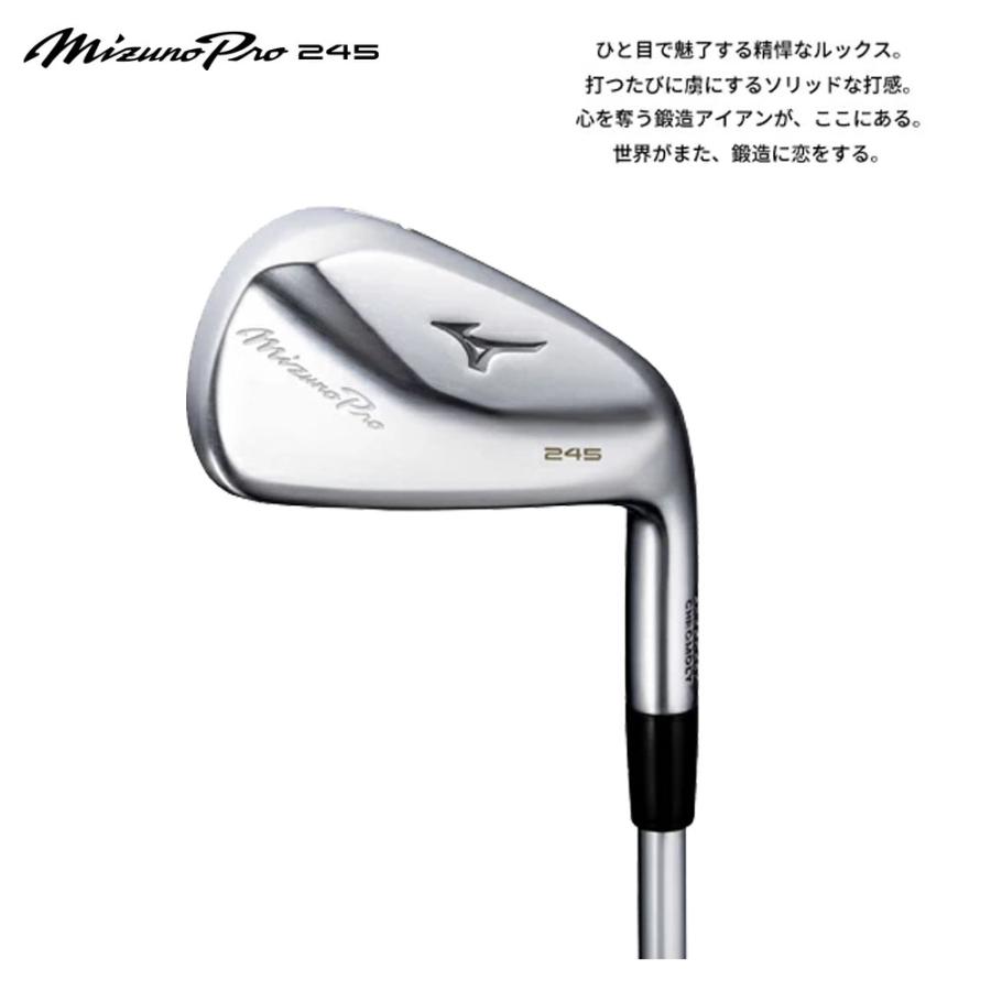 MIZUNO ミズノ プロ Mizuno Pro 245 アイアン 単品（No,4、GW
