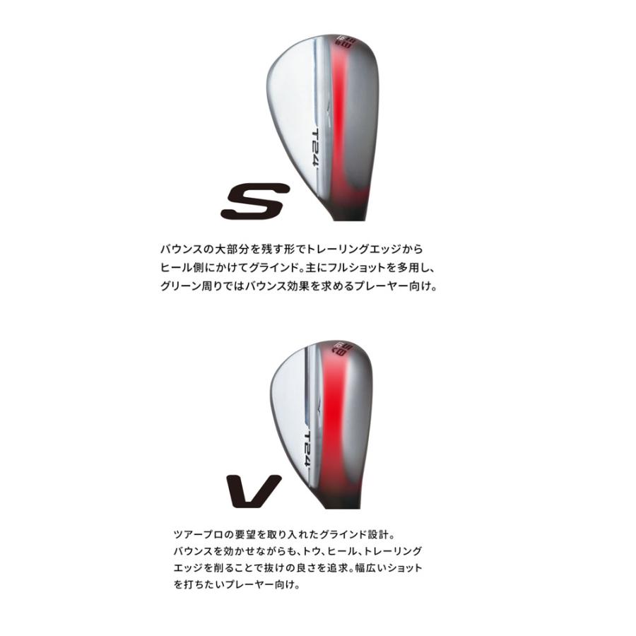 ミズノ T24 WEDGE BLUE ブルーリミテッドエディション 2本組 ダイナミックゴールド TOUR ISSUE ONYX PCB スチールシャフト｜golkin｜08