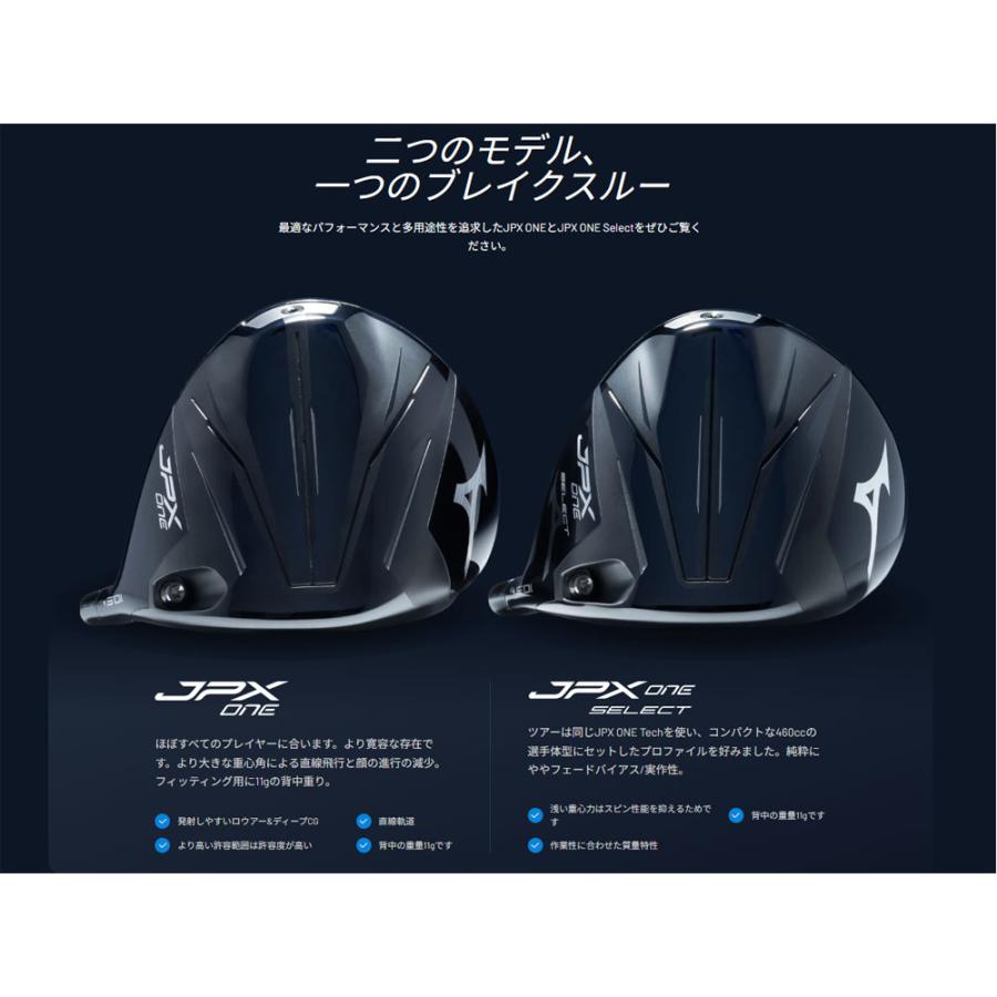 MIZUNO（ミズノ） (USモデル) JPX ONE SELECT ドライバー TENSE 1K