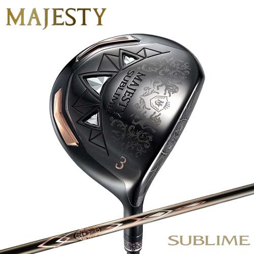 マジェスティ ゴルフ フェアウェイウッド SUBLIME BLACK　3W　16° マルマンゴルフ マジェスティゴルフ 2023年モデル マジェスティ