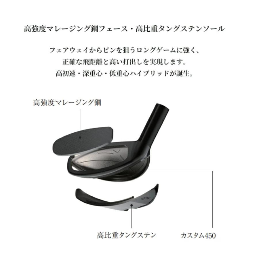 MAJESTY マジェスティ Royale 25 マジェスティ ロイヤル レディス ユーティリティ MJ Royale TL560L シャフト 2025年モデル_7