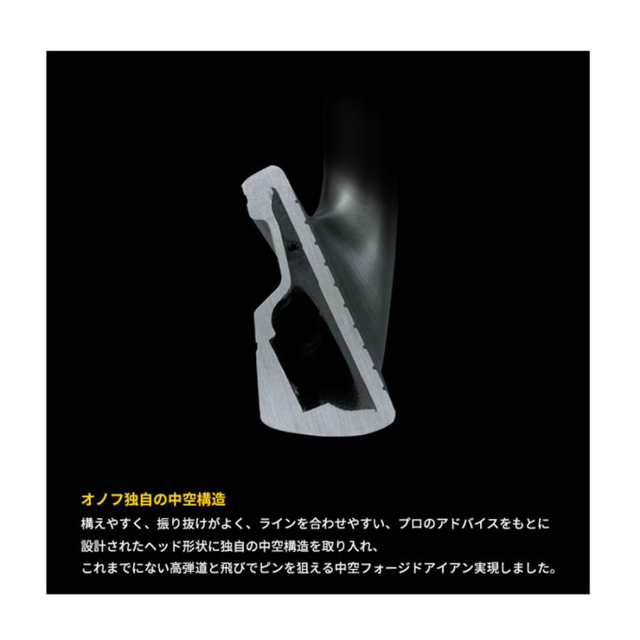 ONOFF オノフ ゴルフ フォージド アイアン KURO 5本組（＃6〜＃9