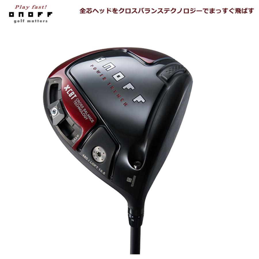ONOFF（オノフ） ゴルフ ONOFF AKA ドライバー 赤 SMOOTH KICK MP-524D