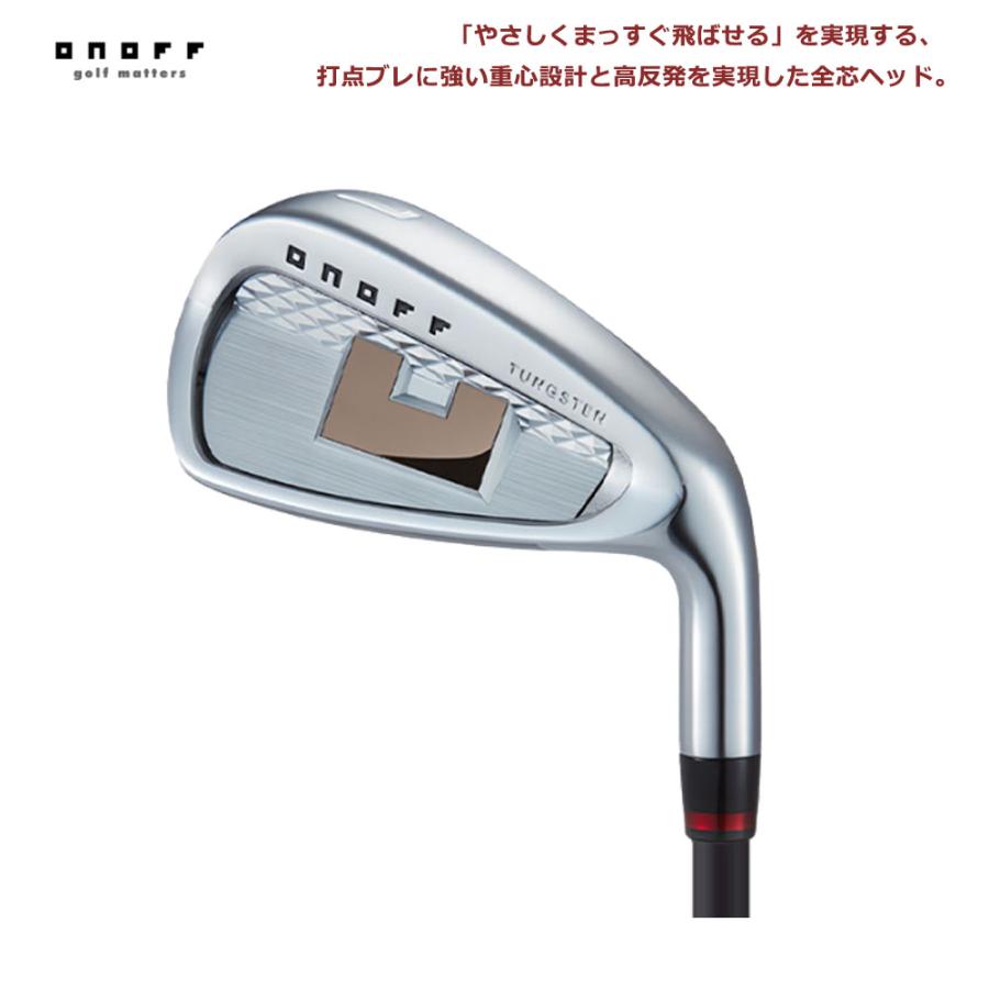 ONOFF（オノフ） ゴルフ ONOFF AKA アイアン 単品（＃5、AW、SW） 赤