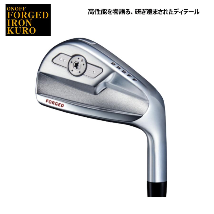 ONOFF（オノフ） フォージド アイアン クロ 黒 KURO 単品（＃4、5）N 