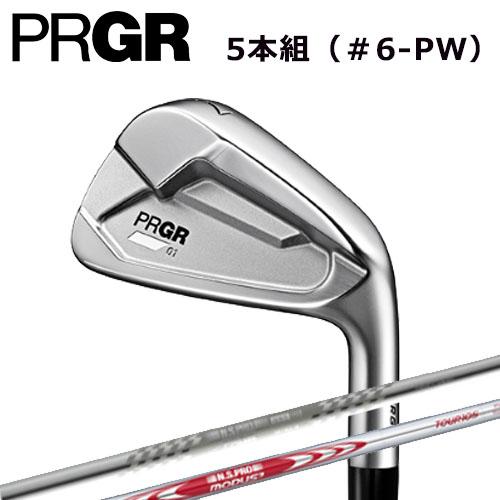 プロギア 2023年モデル PRGR 01 アイアン 5本組（＃6〜PW）[スペック