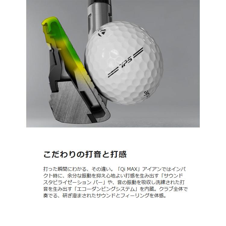TaylorMade テーラーメイド Qi MAX LITE ウィメンズ アイアン 5本セット (#7〜PW, SW)  REAX 40 シャフトの画像