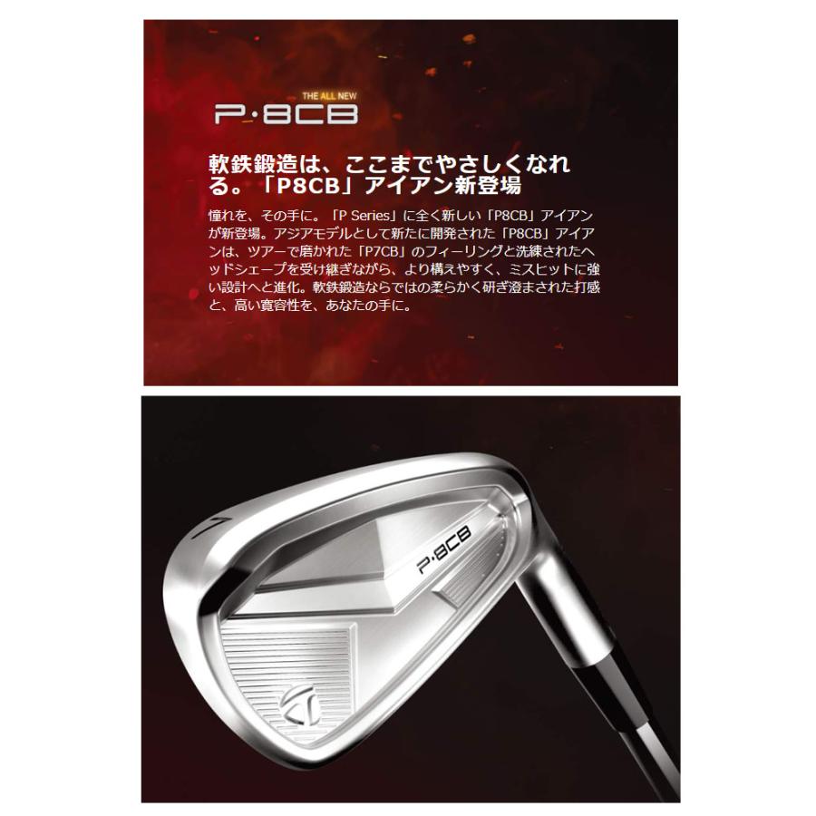TaylorMade（テーラーメイド） P8CB アイアン 5本組（＃6-P） N.S.PRO