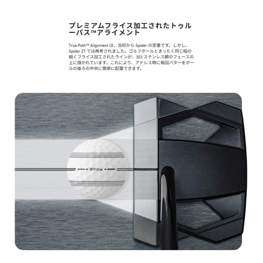 TaylorMade US輸入品 テーラーメイド Spider ZT LONG スパイダー