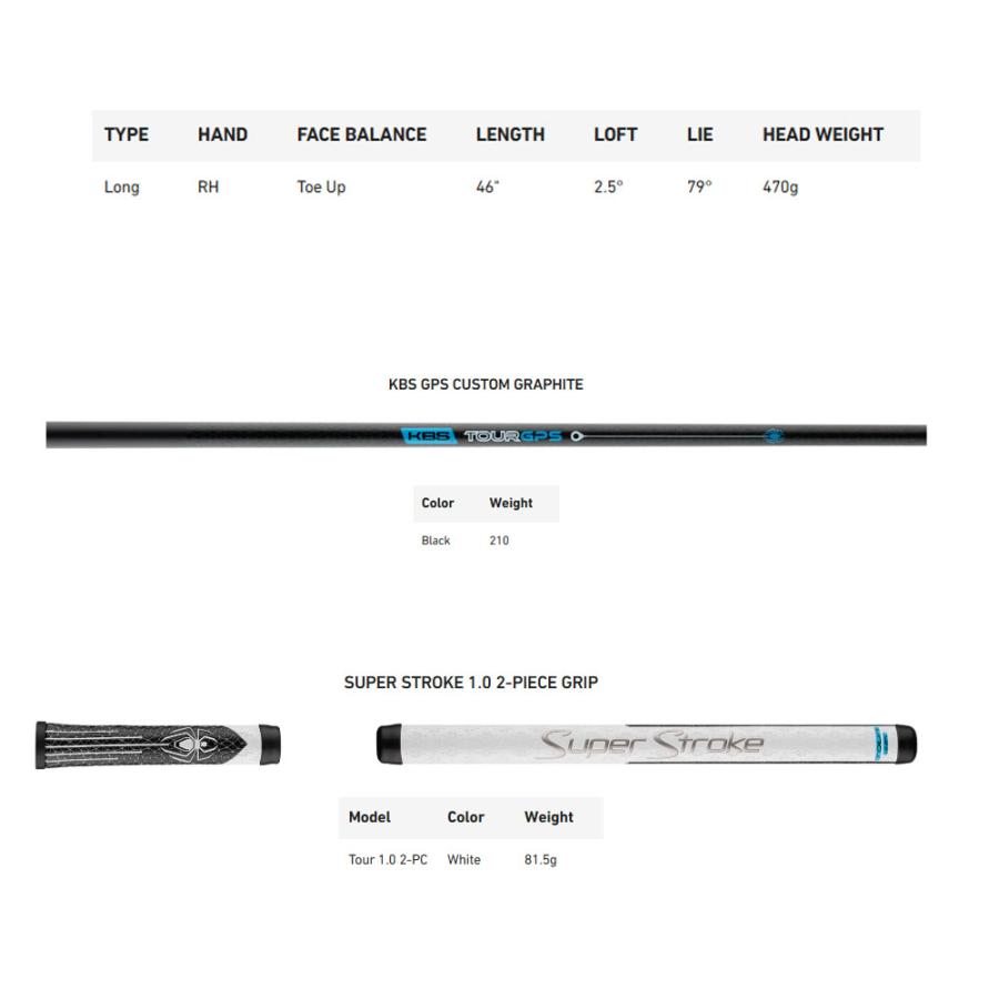 TaylorMade US輸入品 テーラーメイド Spider ZT LONG スパイダー