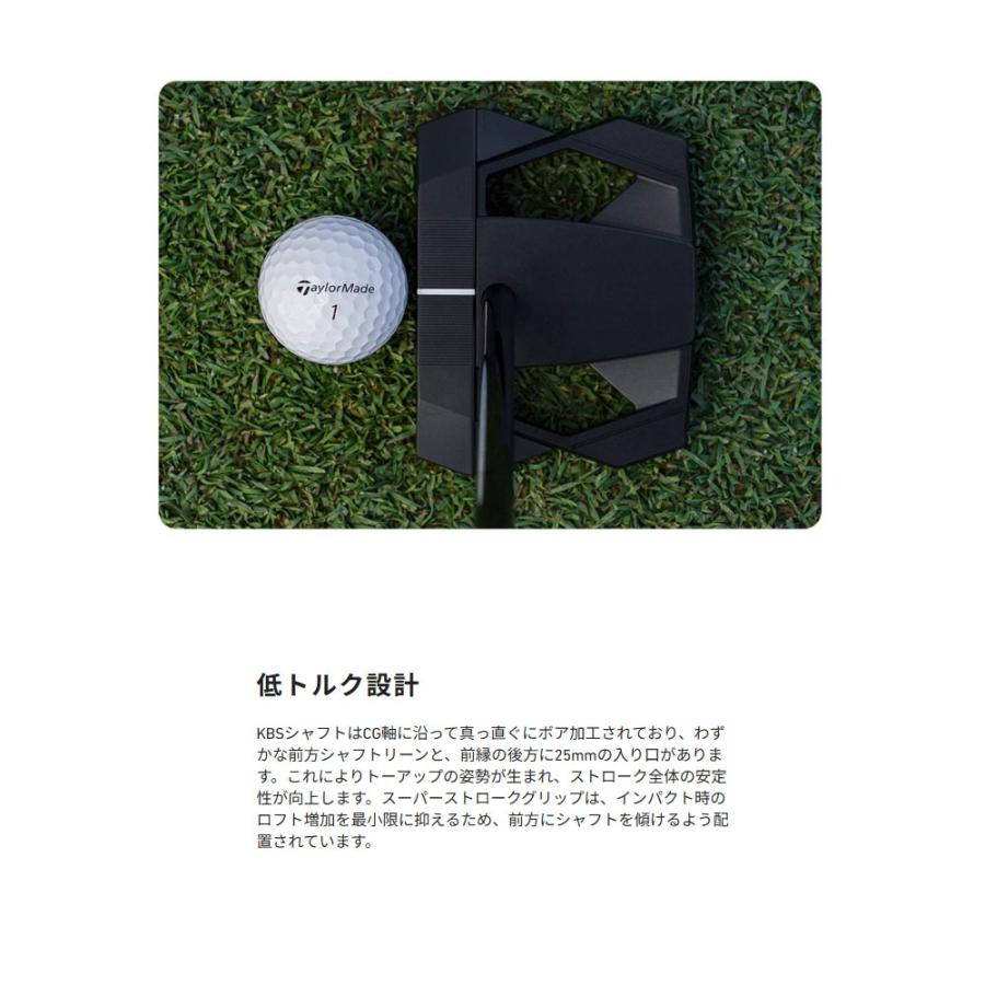 TaylorMade（テーラーメイド） 【USモデル】 Spider ZT Black パター