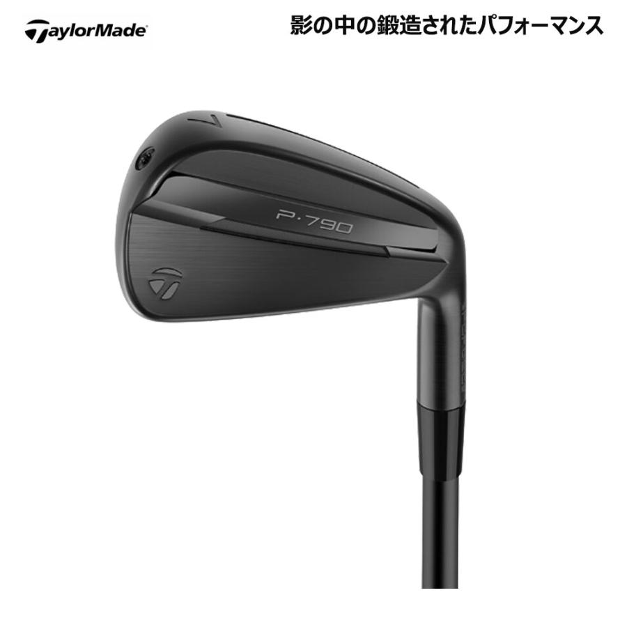 P790 BLACK(2019)　5I〜PW 6本　テーラーメイド　美品 TaylorMade（テーラーメイド） USモデル P790 シャドウ フォール