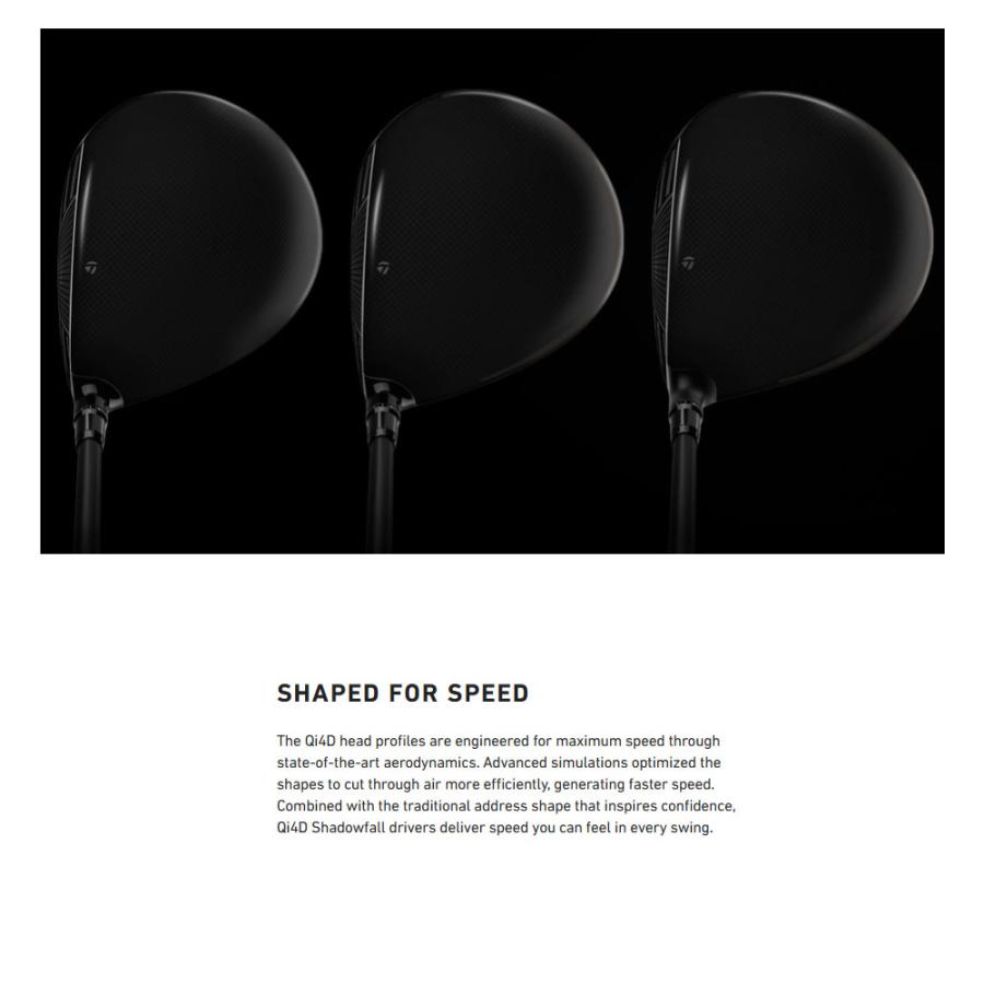 TaylorMade（テーラーメイド） USモデル Qi4D シャドウ フォール