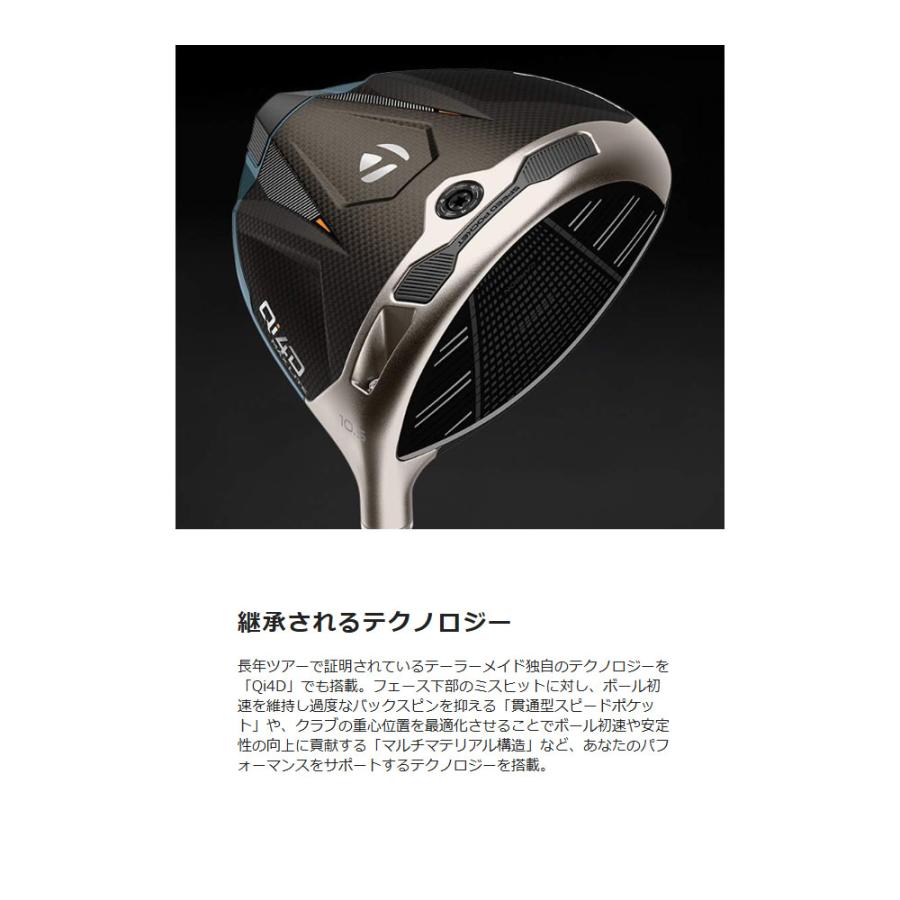 TaylorMade（テーラーメイド） (USモデル／ヘッド単体) Qi4D MAX LITE