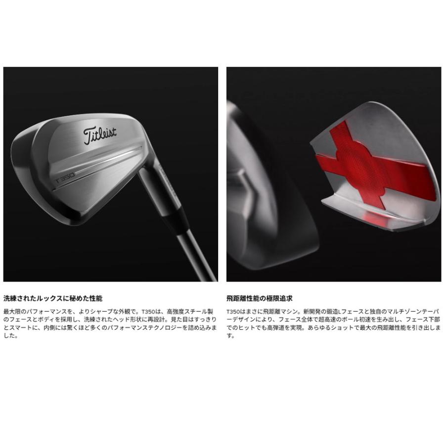 Titleist（タイトリスト） T350 フォージド 中空 アイアン 単品（48