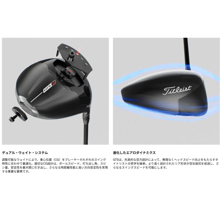 Titleist（タイトリスト） GTS3 ドライバー MCA Tensei 1K シャフト