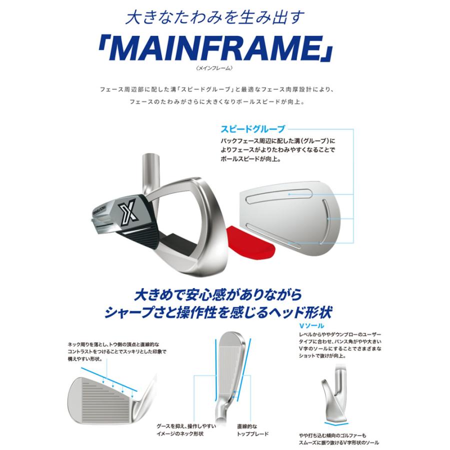 XXIO ダンロップ ゴルフ ゼクシオ X-eks アイアンセット 単品