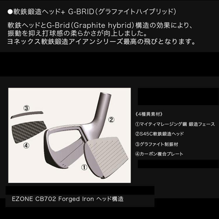 YONEX ヨネックス イーゾーン EZONE CB 702フォージドアイアン