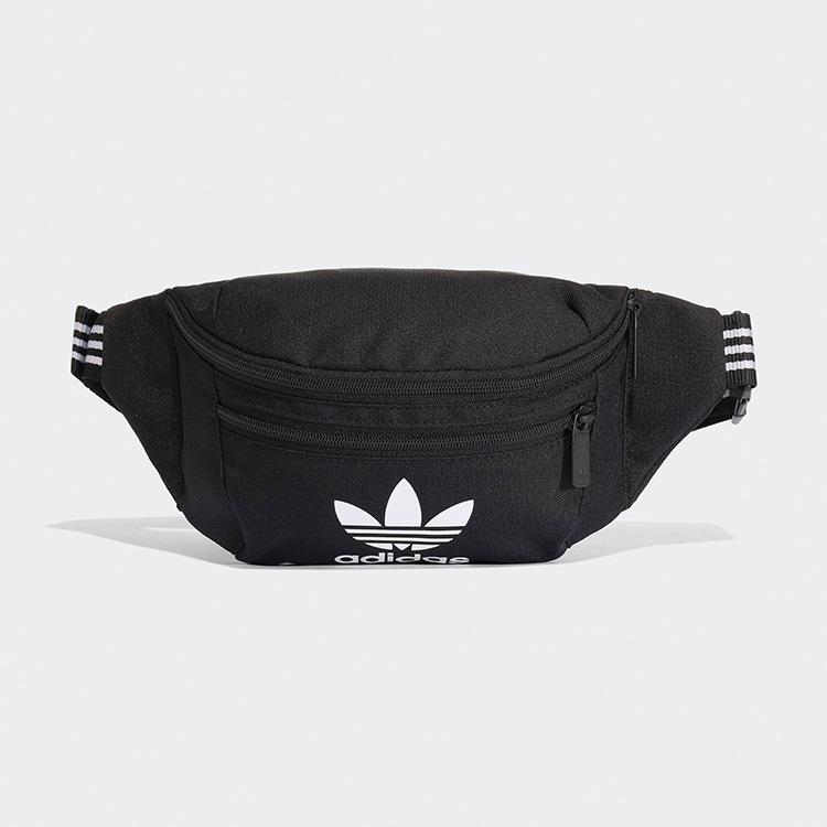 アディダスオリジナルス ウエストバッグ adidas originals AC WAISTBAG トレフォイル ウエストバッグ ブラック メンズ レディース ウエストポーチ IJ0764｜golkin｜03