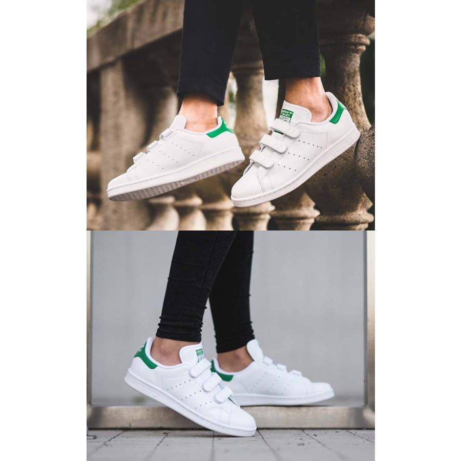 【極美品】adidas originals stansmith CF ベルクロ adidas Originals ベルクロ スニーカー 定番グリーン アディダス