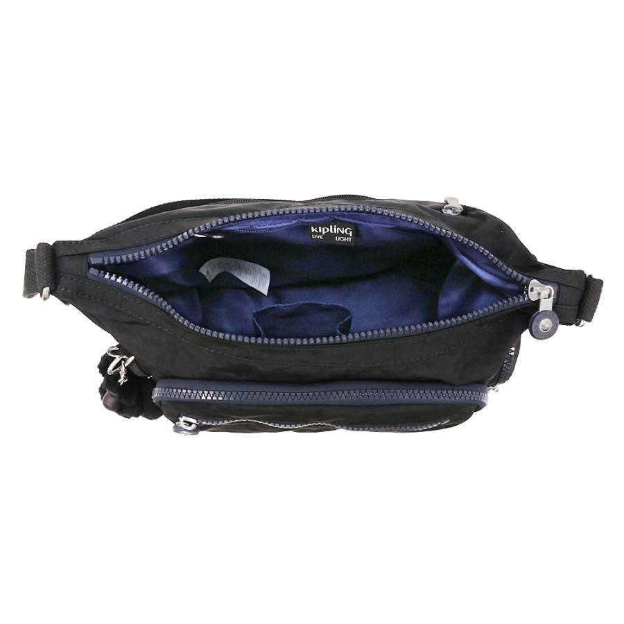 Kipling キプリング GABBIE S ギャビー エス ショルダーバッグ ブラック/ブルー KI25310NO kipling（キプリング） GABBIE S ギャビー エス ショルダーバッグ