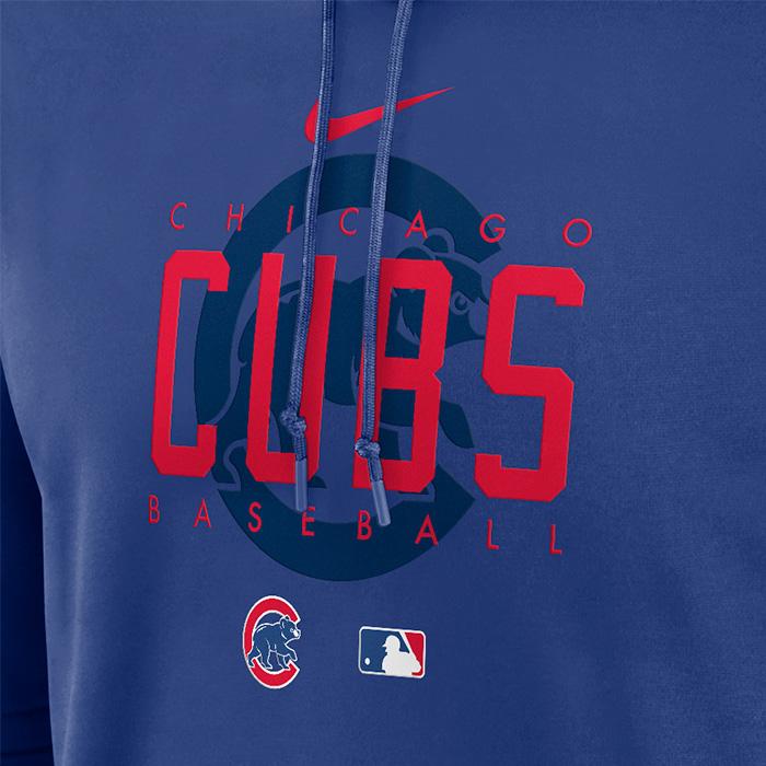 NIKE MLB Dri-Fit Pregame Pullover Hoodie プレゲーム プルオーバー フーディー CHICAGO CUBS シカゴ カブス NAC3-4EW-EJ-8WJ｜golkin｜04