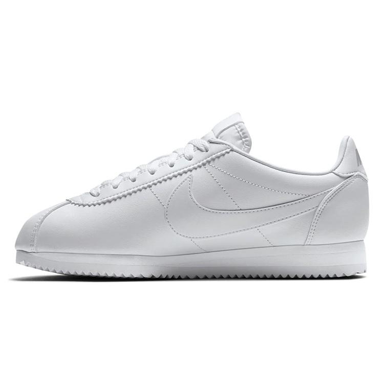 限定製作 ナイキ スニーカー Nike Wmns Classic Cortez Leather ウィメンズ クラシック コルテッツ レザー ホワイト ホワイト メンズ レディースシューズ 102 進化版 Etechnologies Shop