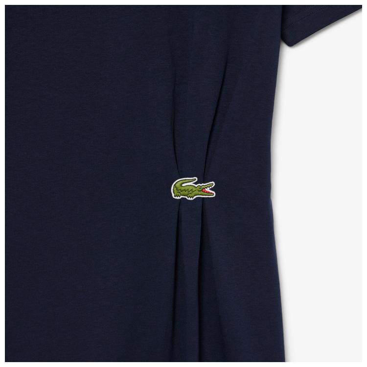 LACOSTE（ラコステ） レディース ワニロゴプリーツTシャツドレス