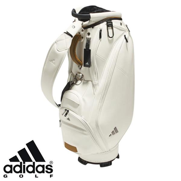 adidas アディダス ゴルフ キャディバッグ 合成皮革 9.0型 47インチ対応 メンズ JUT50 adidas（アディダス） ゴルフ キャディバッグ 合成皮革 9.0型 47インチ
