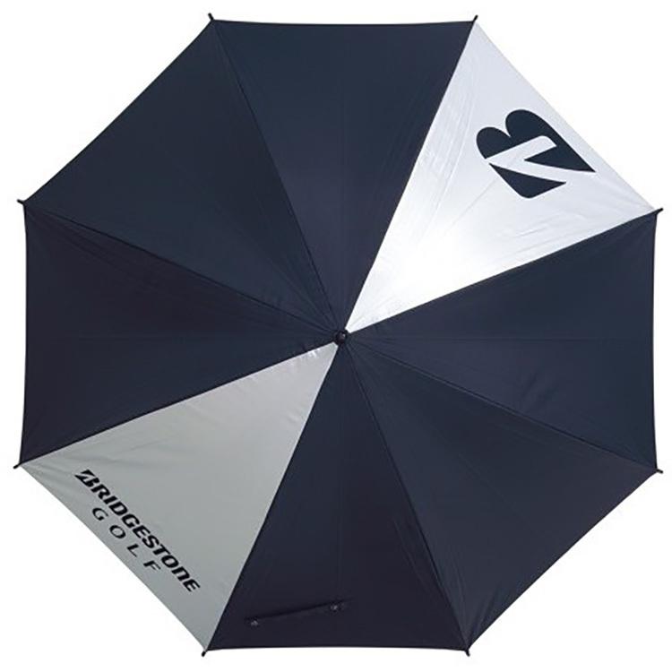 BRIDGESTONE ゴルフ用傘 シルバー 銀傘（遮光モデル）(SV(シルバー×黒)): アパレル|BRIDGESTONE