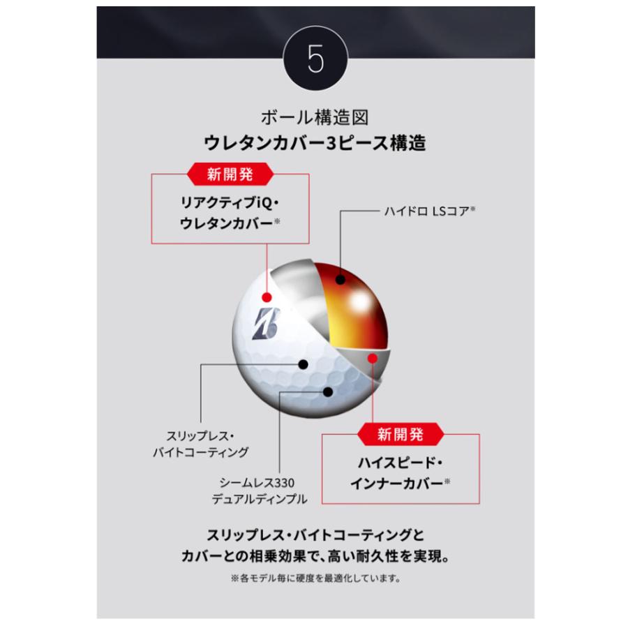 ブリヂストン ゴルフ TOUR B X シリーズ ボール 1ダース [12球