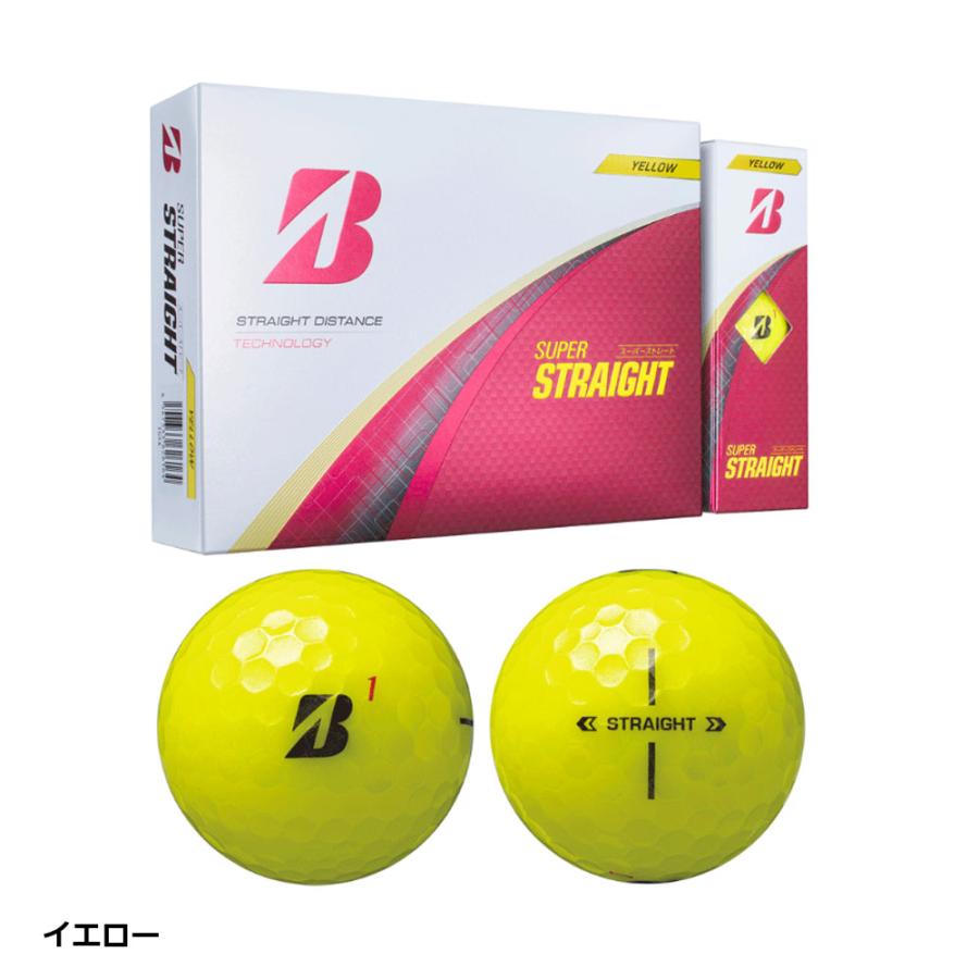 BRIDGESTONE（ブリヂストン） ゴルフボール SUPER STRAIGHT スーパー