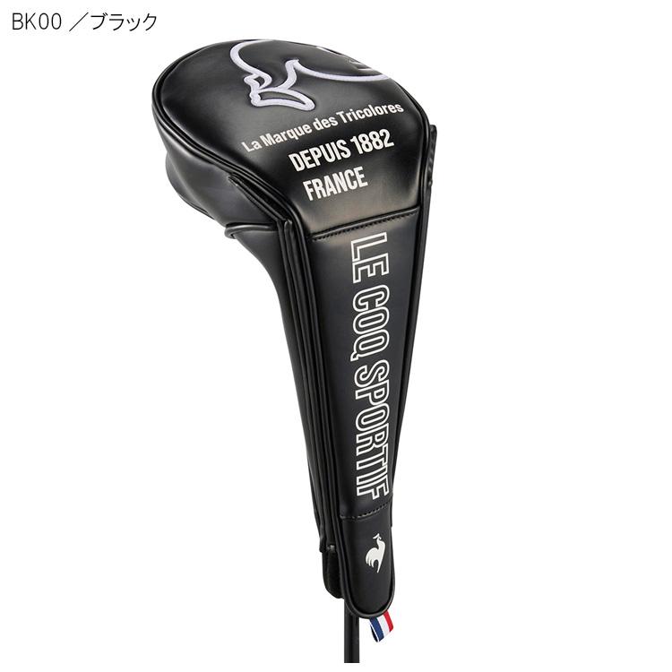 ルコックゴルフ ドライバー用ヘッドカバー マグネットタイプ メンズ 2024年モデル QQBXJG00｜golkin｜02