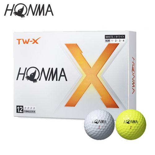 本間ゴルフ ホンマゴルフ HONMA TWX ゴルフボール 1ダース [12球入り] 2024年モデル ghnm75406Golkin