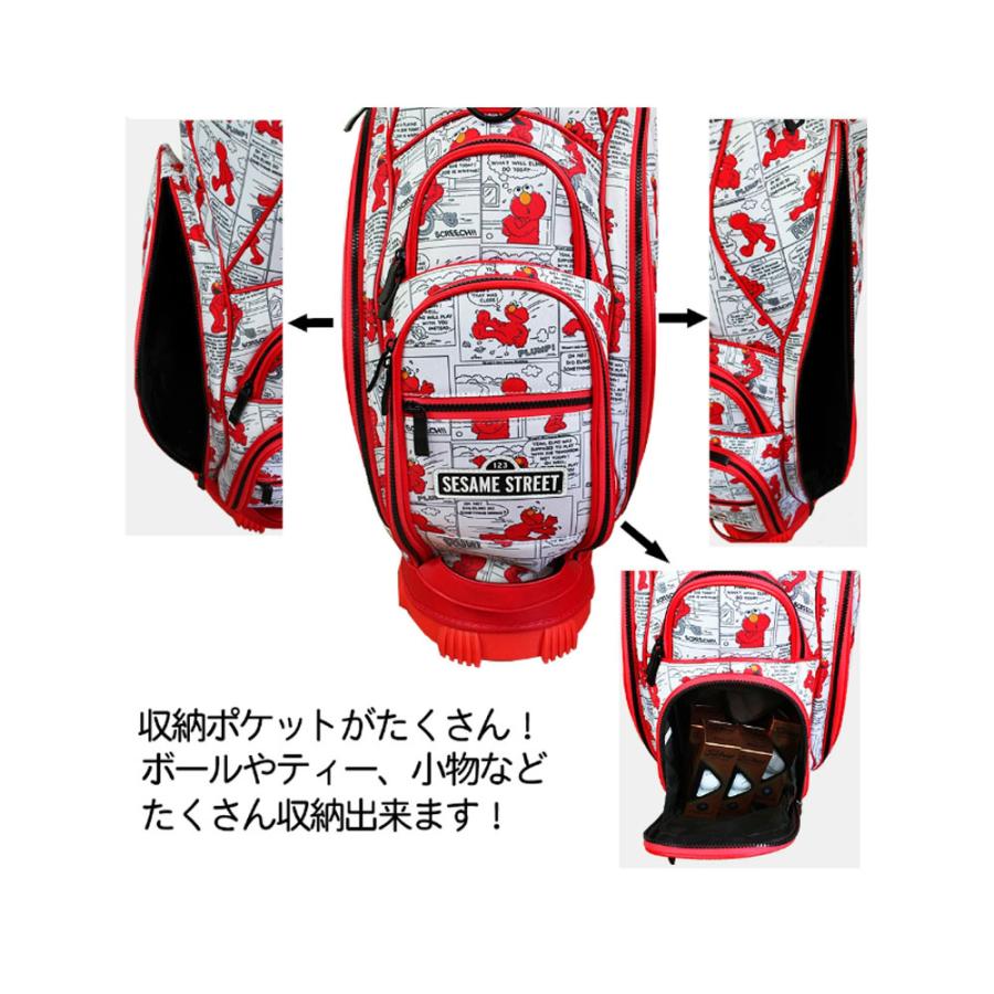 HTCゴルフ オリジナル セサミストリート スタンドバッグ HTCゴルフ オリジナル セサミストリート スタンドバッグ