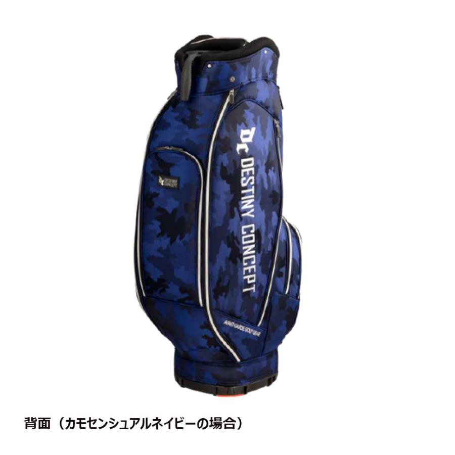 週末限定最終価格【青カモフラ柄】DESTINY CONCEPT デュアル バッグ ディスティニーコンセプト DESTINY CONCEPT デュアル キャディバッグ