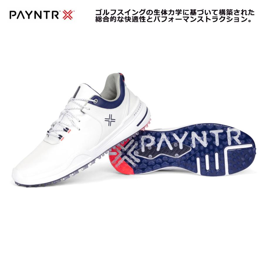 【美品】ペインターゴルフPAYNTR X 001 F BOA26.0cmWIDE USモデル】ペインターゴルフ スパイクレスゴルフ PAYNTR X 001 F