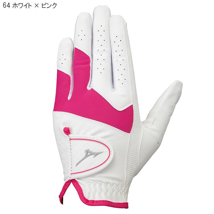 SALE/58%OFF】 MIZUNO ミズノ 手袋 エフィル 左手 レディース 5MJWL254 ゴルフグローブ ホワイト × ピンク ネイビー ミズノ手袋