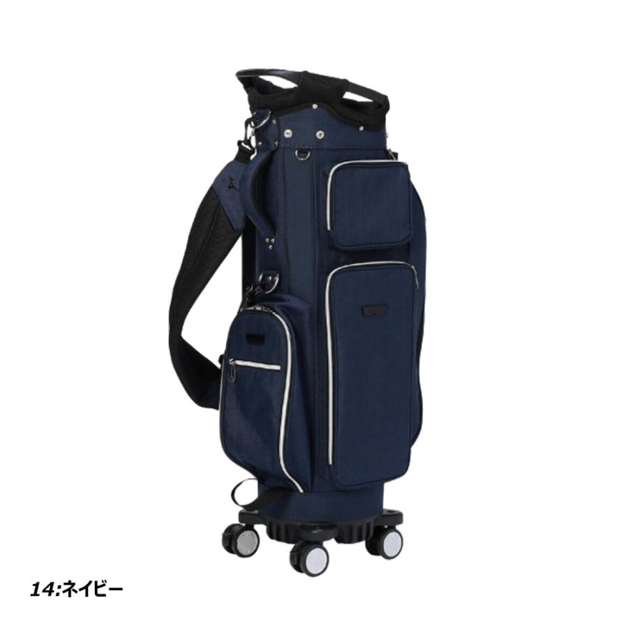 MIZUNO（ミズノ） ゴルフ 4輪キャスターバッグ メンズ キャディバッグ
