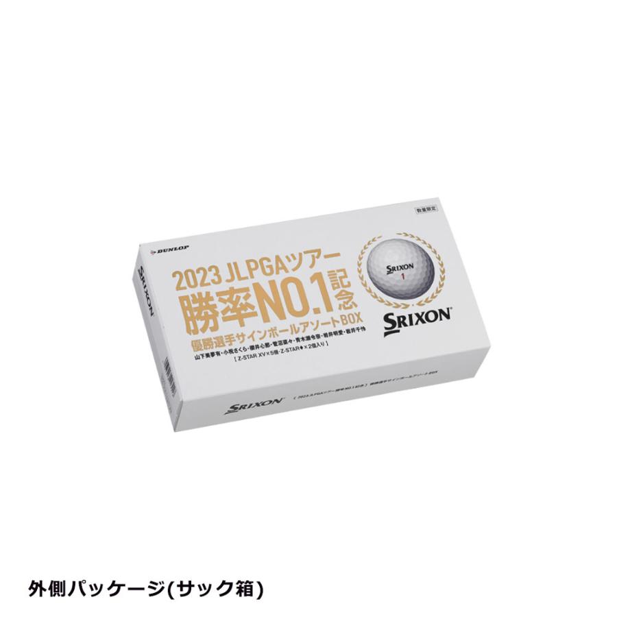 2023 JLPGAツアー 勝率No.1記念 優勝選手サインボール BOX ① 【公式通販】