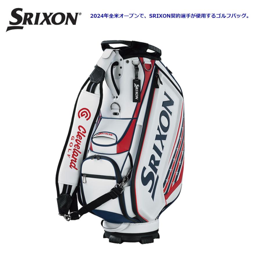 【数量限定品】 ダンロップ スリクソン US OPEN モチーフ メンズ キャディバッグ 2024年メジャーバッグ GGC-S199L｜golkin｜02