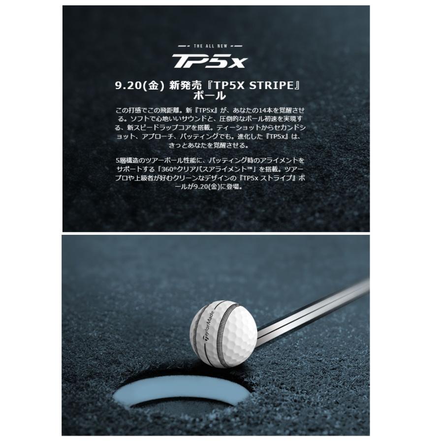 TaylorMade テーラーメイド New TP5/TP5x ストライプ ゴルフ TaylorMade テーラーメイド New TP5/TP5x ストライプ ゴルフ