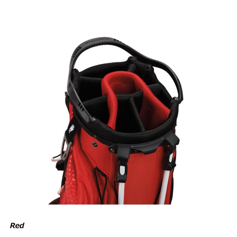 TaylorMade スタンドバッグ クラブケース　赤 新品タグ付き TaylorMade（テーラーメイド） プロスタンドバッグ キャディバッグ